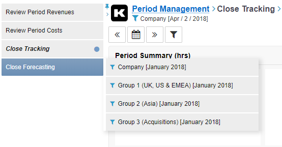 Period Management in Kantata SX