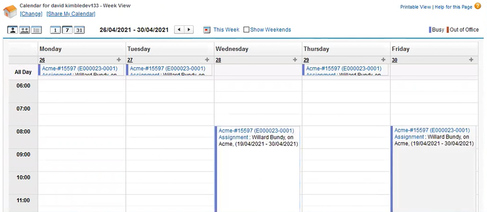 Syncing the Kimble Salesforce Outlook and Gmail Calendars Share